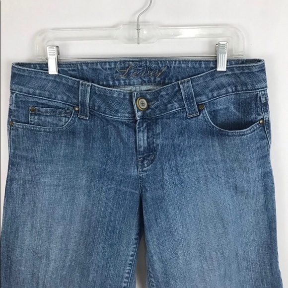 Anthro Level 99 crop wide leg jeans stretch - Picture 3 of 6